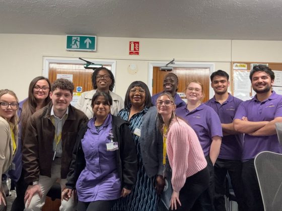 A photo of the staff huddled together smiling and posing for a photo. We held our monthly staff meeting, where we get together and discuss any concerns, improvements and what we are doing well. We value our carers more then words can express, so listening to their feedback is one of our priorities, so we can make sure our TrueArk family is running smoothly and that our carers can do what they do best for our clients.